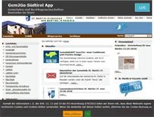 Tablet Screenshot of gemeinde.stmartininpasseier.bz.it